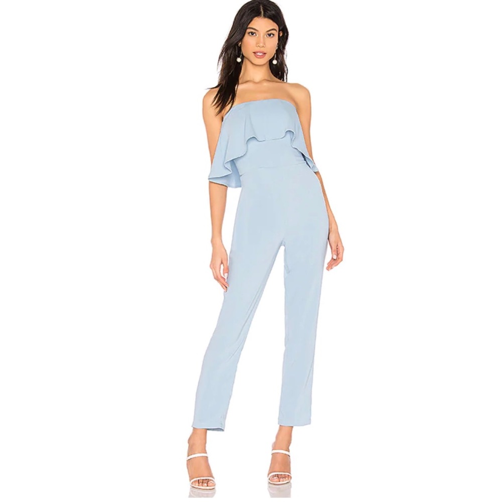 Superdown Reina Ruffle Jumpsuit